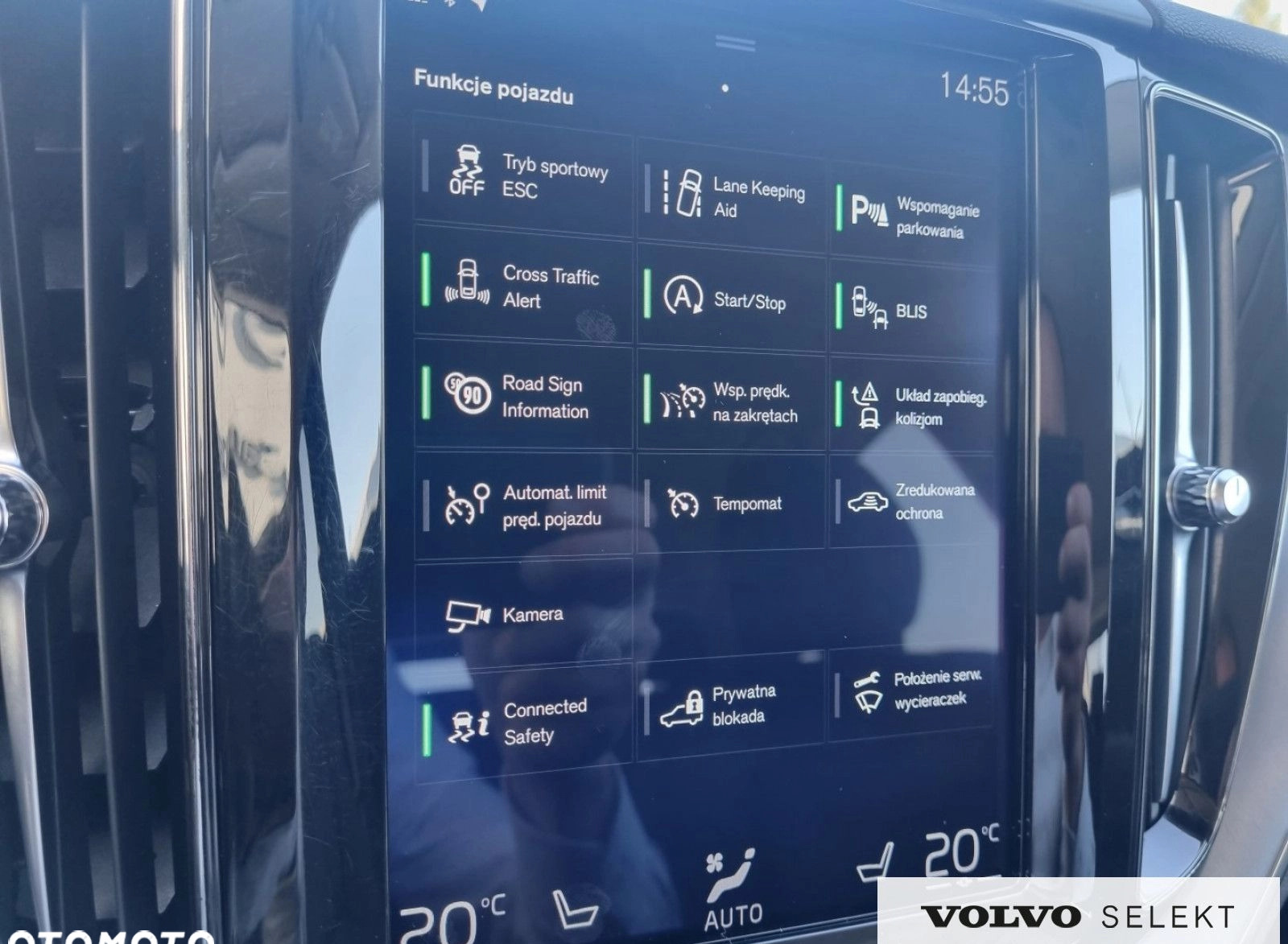 Volvo XC 60 cena 155000 przebieg: 134874, rok produkcji 2020 z Poznań małe 277